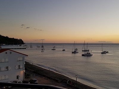 Anchorage in the bay of Saint Pierre.