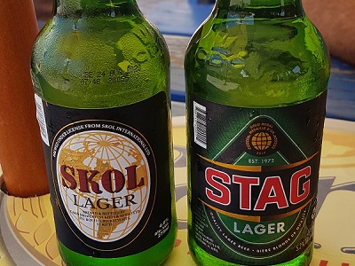 First things first. Try the local beers.