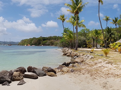 Sainte Anne waterfront cottages.